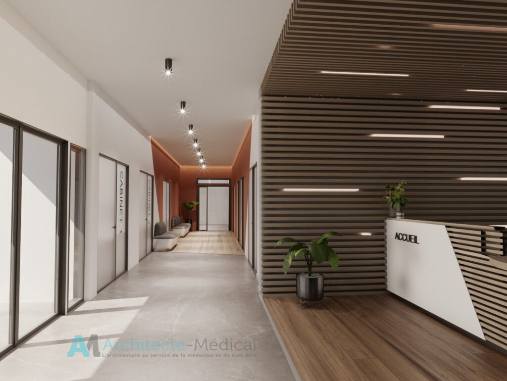 maison-de-santé-romainville-accueil-mur-lumineux